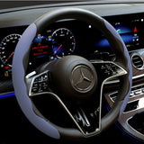 2-pack faux leather steering wheel cover — view 2