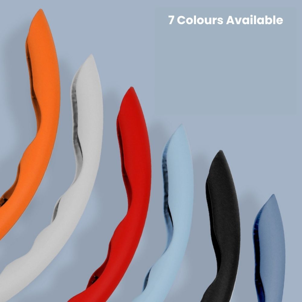 2-pack faux leather steering wheel cover — view 5