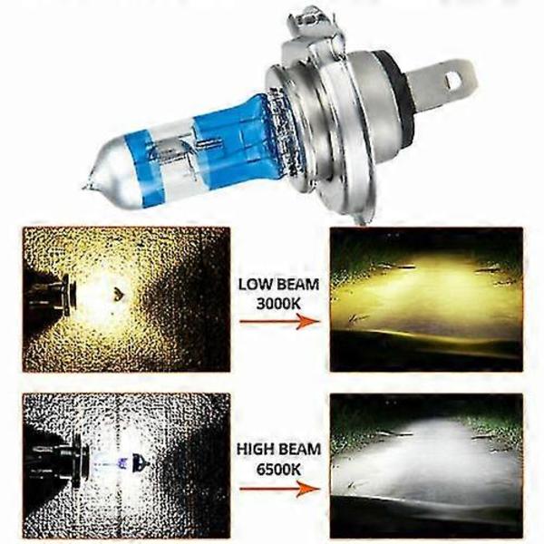 10x H7 halogen bulbs 100W 8500K — view 2
