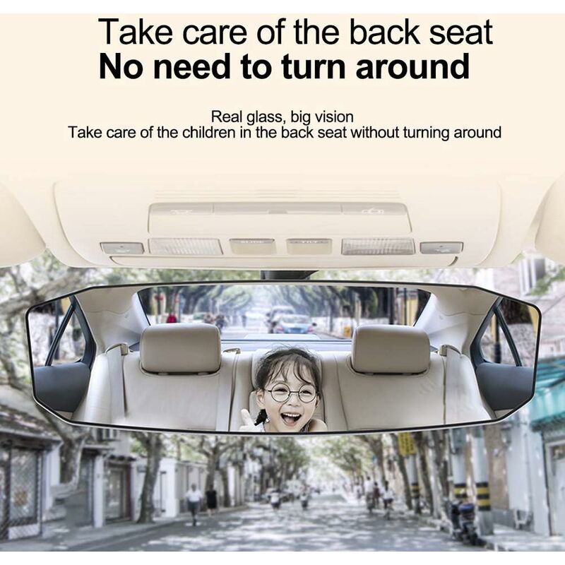 Universal panoramic interior rearview mirror — view 5