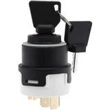 JCB 9-pin ignition switch with 2 keys — view 3