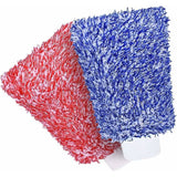 Microfibre car wash mitt chenille gloves — view 2