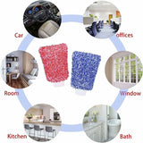 Microfibre car wash mitt chenille gloves — view 3