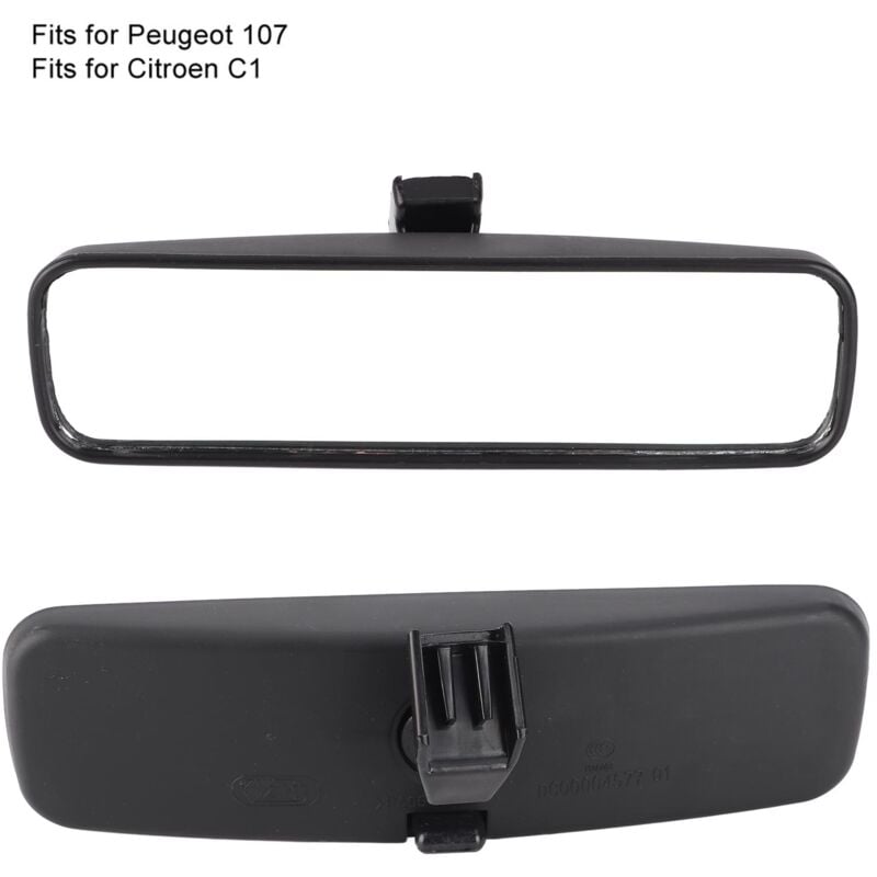 Citroen C1 Peugeot 107 Toyota Aygo rearview mirror — view 4