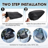 6 piece waterproof side mirror covers — view 4
