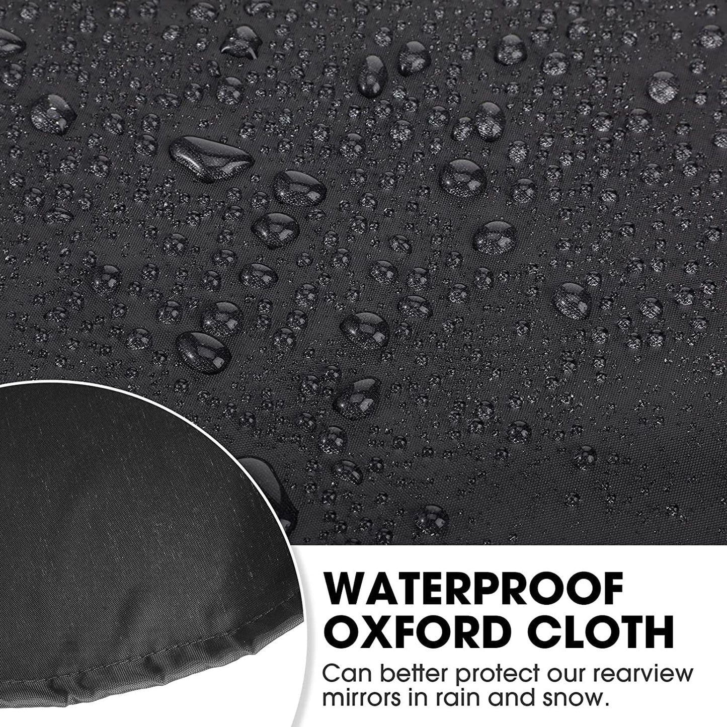 6 piece waterproof side mirror covers — view 5