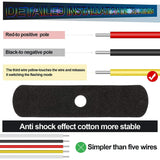 LED amber strobe lights 4 pieces — view 4