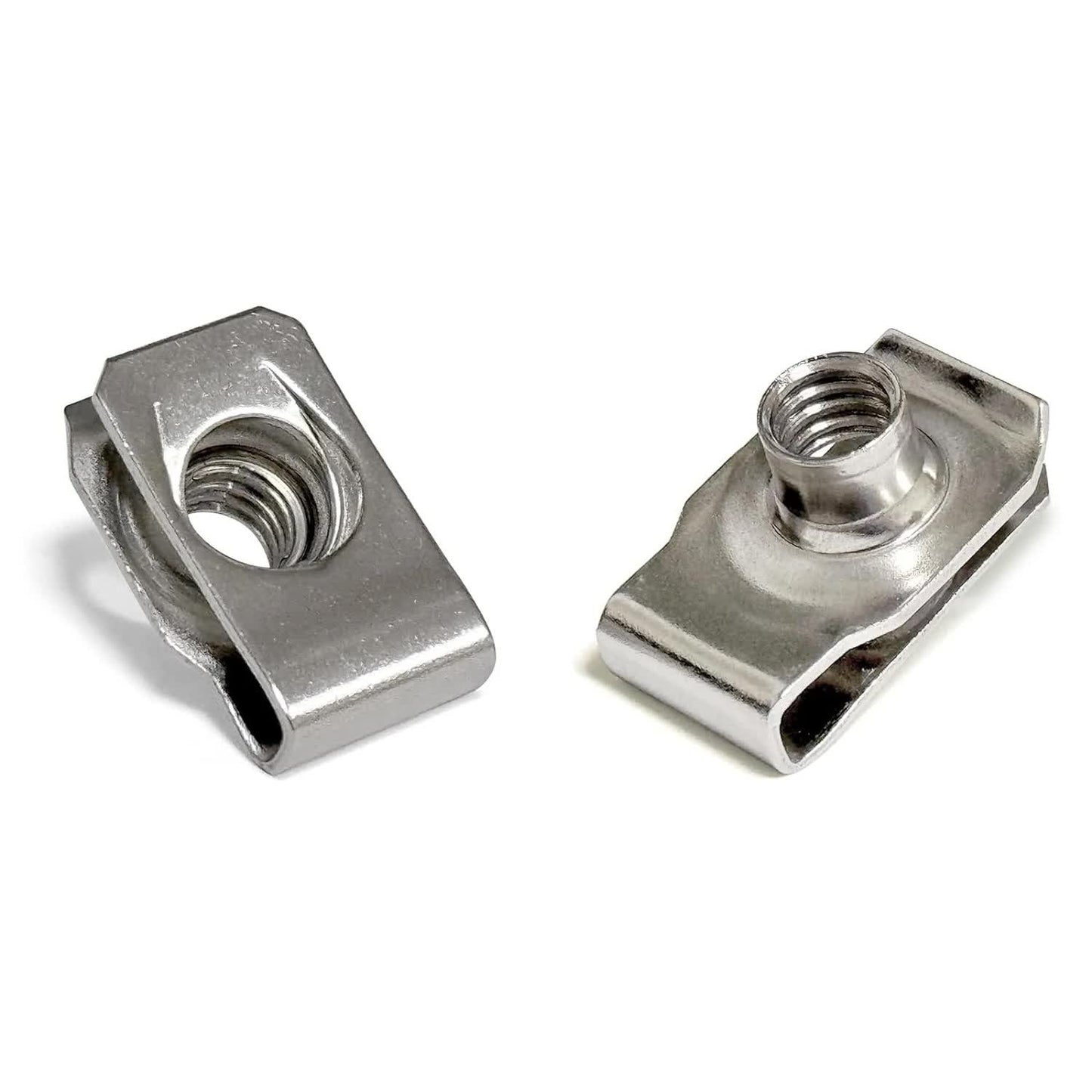 1/4-20 U-style clip-on nuts pack of 20 — view 2