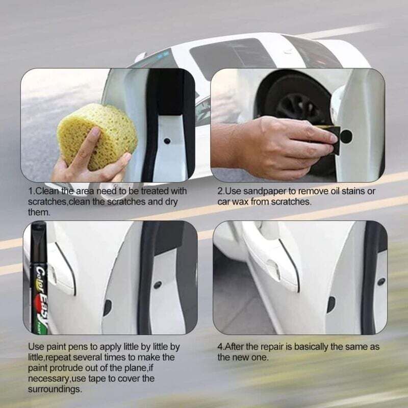 Car touch up paint scratch repair pen — view 5