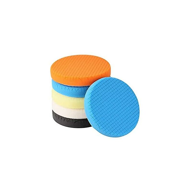 5 pcs 150mm polishing sponge buffing pads — view 2