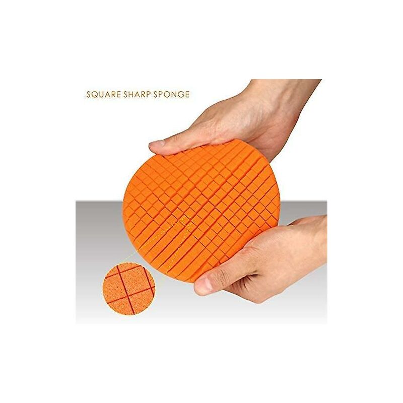 5 pcs 150mm polishing sponge buffing pads — view 3