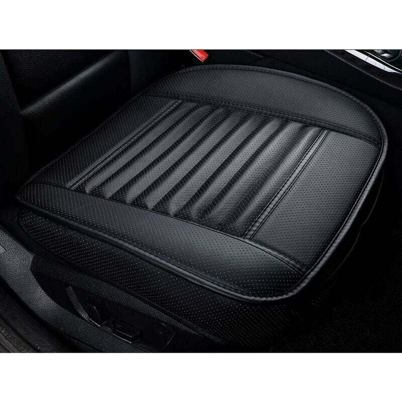 Universal PU leather front car seat cover — view 2