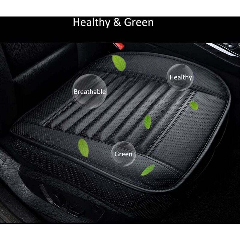 Universal PU leather front car seat cover — view 3