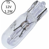 10 pcs T5 12V 1.2W dashboard bulbs — view 4