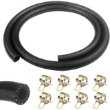 1 metre diesel fuel hose with clamps — view 6