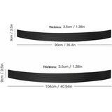 Universal rubber rear bumper protector guard — view 3