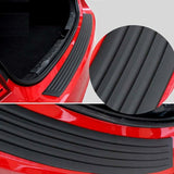 Universal rubber rear bumper protector guard — view 5