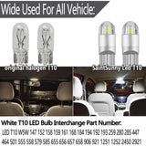 T10 W5W 12V white LED marker light — view 4