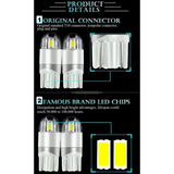 T10 W5W 12V white LED marker light — view 5
