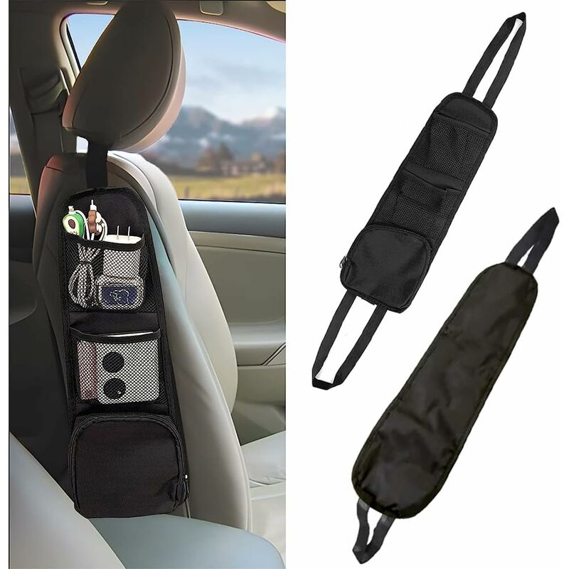 Multi-function car seat side organiser — view 2