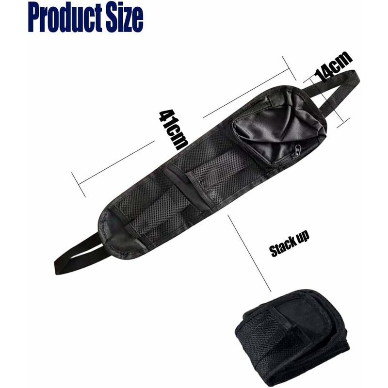 Multi-function car seat side organiser — view 3