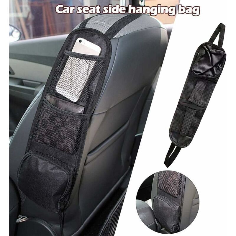 Multi-function car seat side organiser — view 4