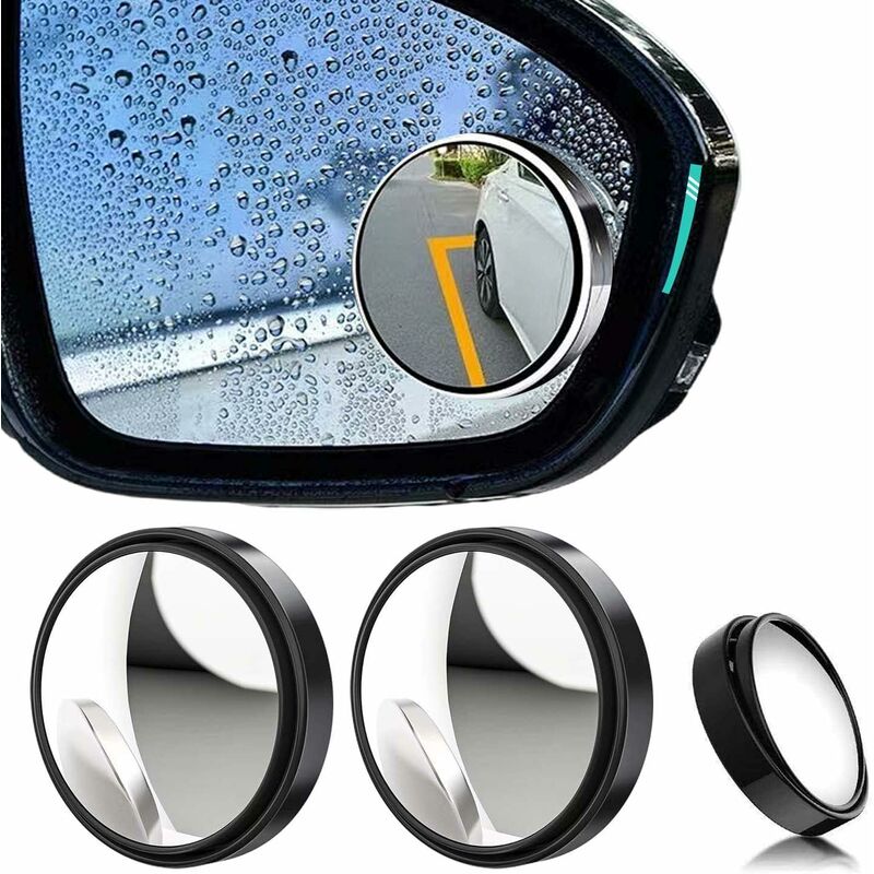 2 pcs 360 degree blind spot mirrors — view 2