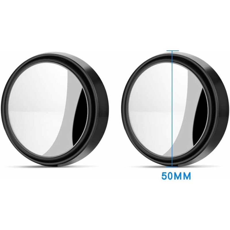 2 pcs 360 degree blind spot mirrors — view 3