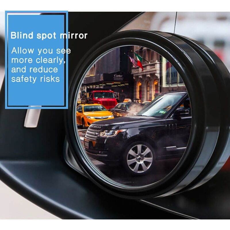 2 pcs 360 degree blind spot mirrors — view 5