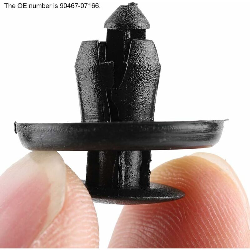 50 pcs car fender rivet clips 90467-07166 — view 5
