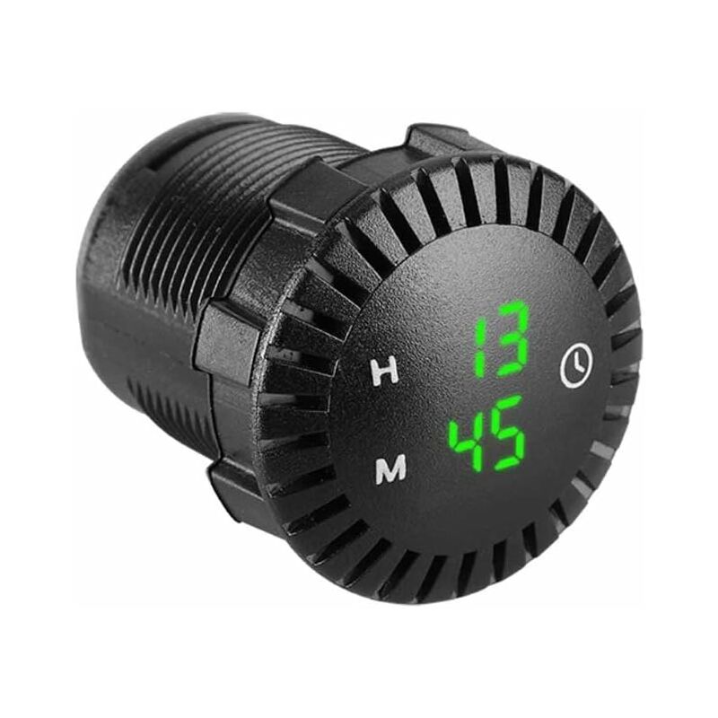 Waterproof mini LED digital car clock — view 4