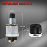 Waterproof engine start push button switch — view 4
