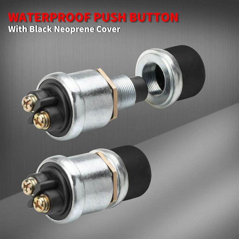 Waterproof engine start push button switch — view 5