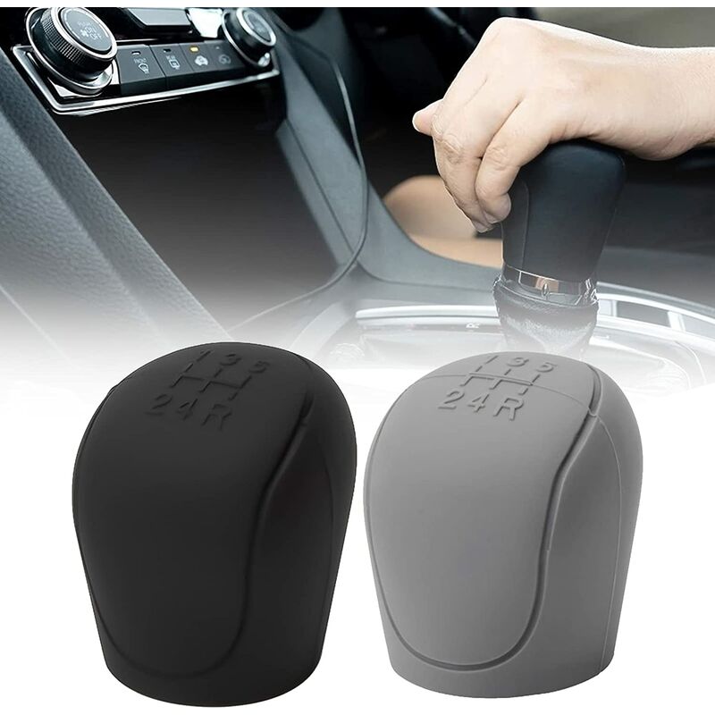 Silicone car gear shift knob cover — view 3