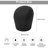 Silicone car gear shift knob cover — view 4