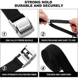 4 pcs 2m tie down strap fastening kit — view 4