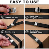 4 pcs 2m tie down strap fastening kit — view 5