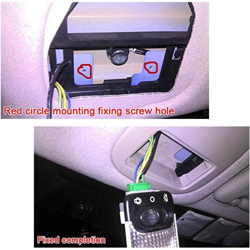 Interior reading light bulbs for 206 207 C2 — view 3