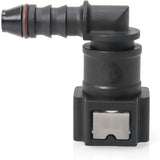 2 pcs 90 degree quick fuel line connector — view 4