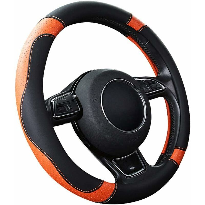Universal microfibre steering wheel cover 37-38cm — view 2