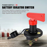 12V/24V battery isolator cut off switch — view 5