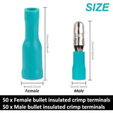 Insulated round crimp terminal connectors — view 4