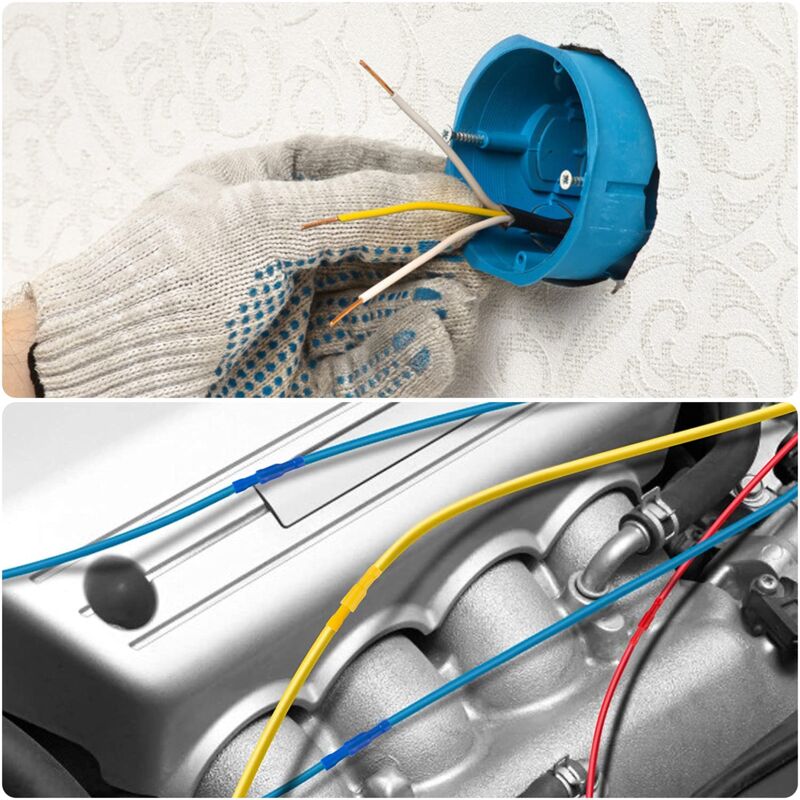 Insulated round crimp terminal connectors — view 5