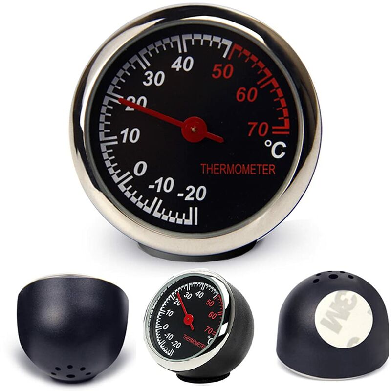Car mechanical needle analogue thermometer — view 2