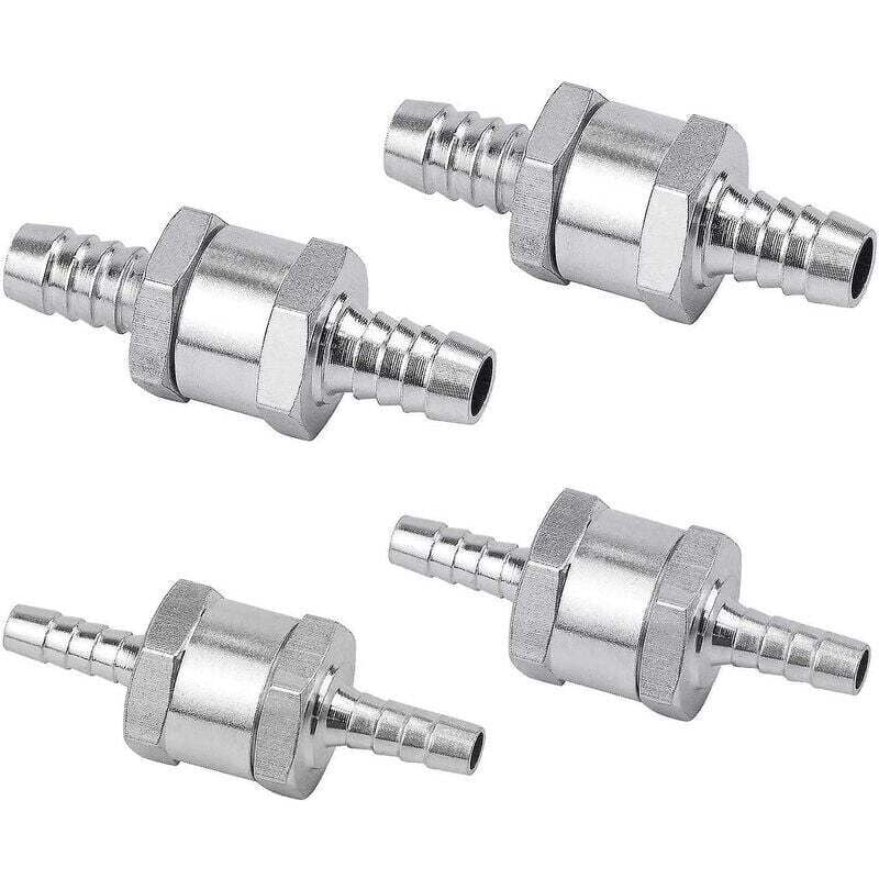 4 pcs aluminium non-return fuel valves — view 2