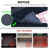 4 pcs car boot storage net pockets — view 5