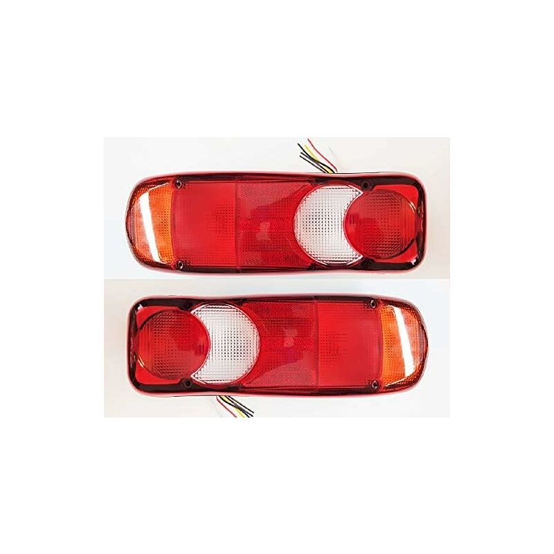 2 pcs universal 12V 24V tail lights — view 2
