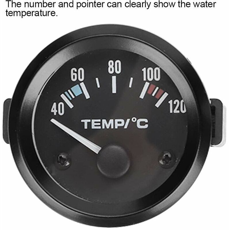 Car water temperature gauge 52mm — view 3