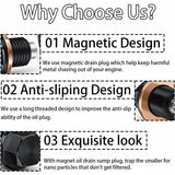 Universal magnetic oil pan drain plug — view 5