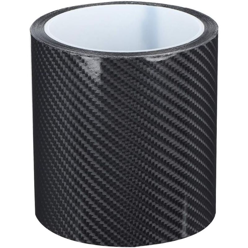 Anti-scratch carbon fibre door edge strip — view 2